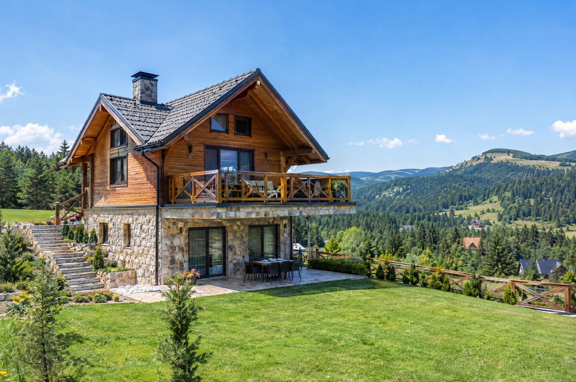 Planinska kuća sa pogledom na Zlatiboru